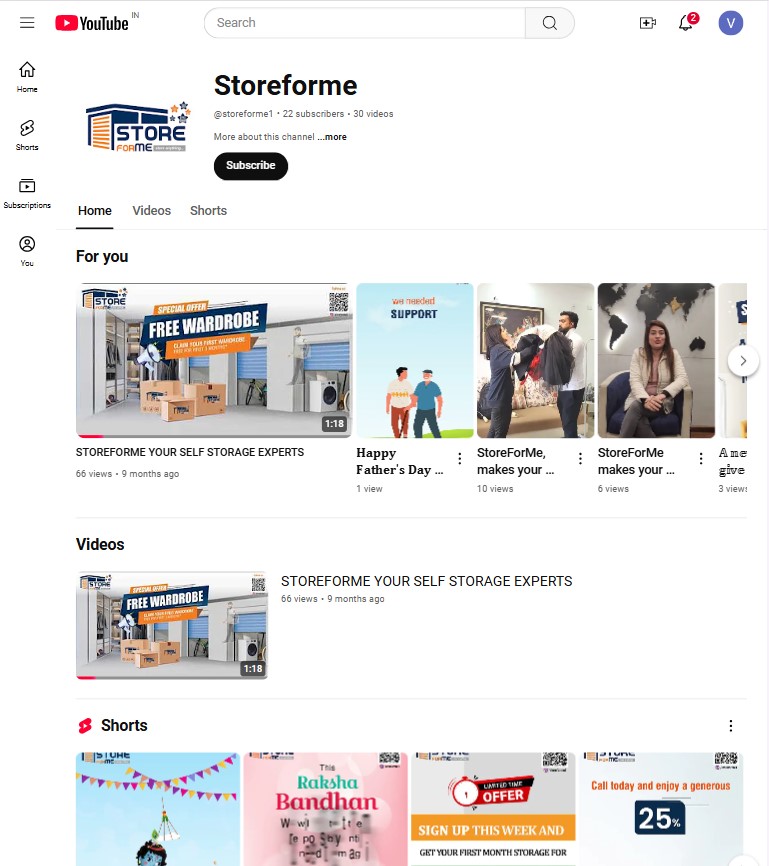 Storeforme | Youtube