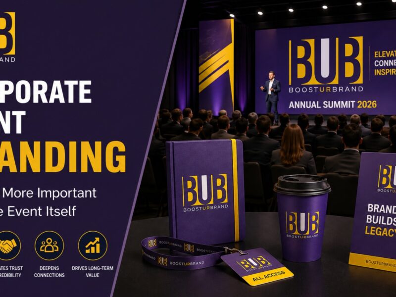 Corporate Event Branding — Why It's More Important Than the Event Itself