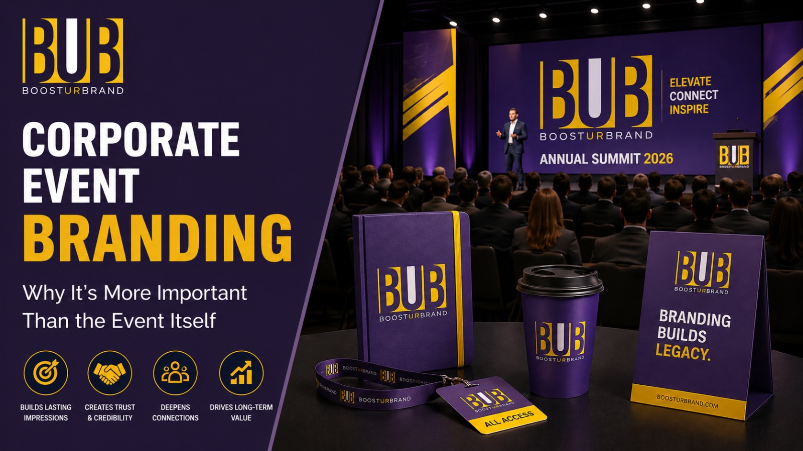 Corporate Event Branding — Why It’s More Important Than the Event Itself
